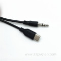 6.35mm male Plug power audio cable Extension Cable